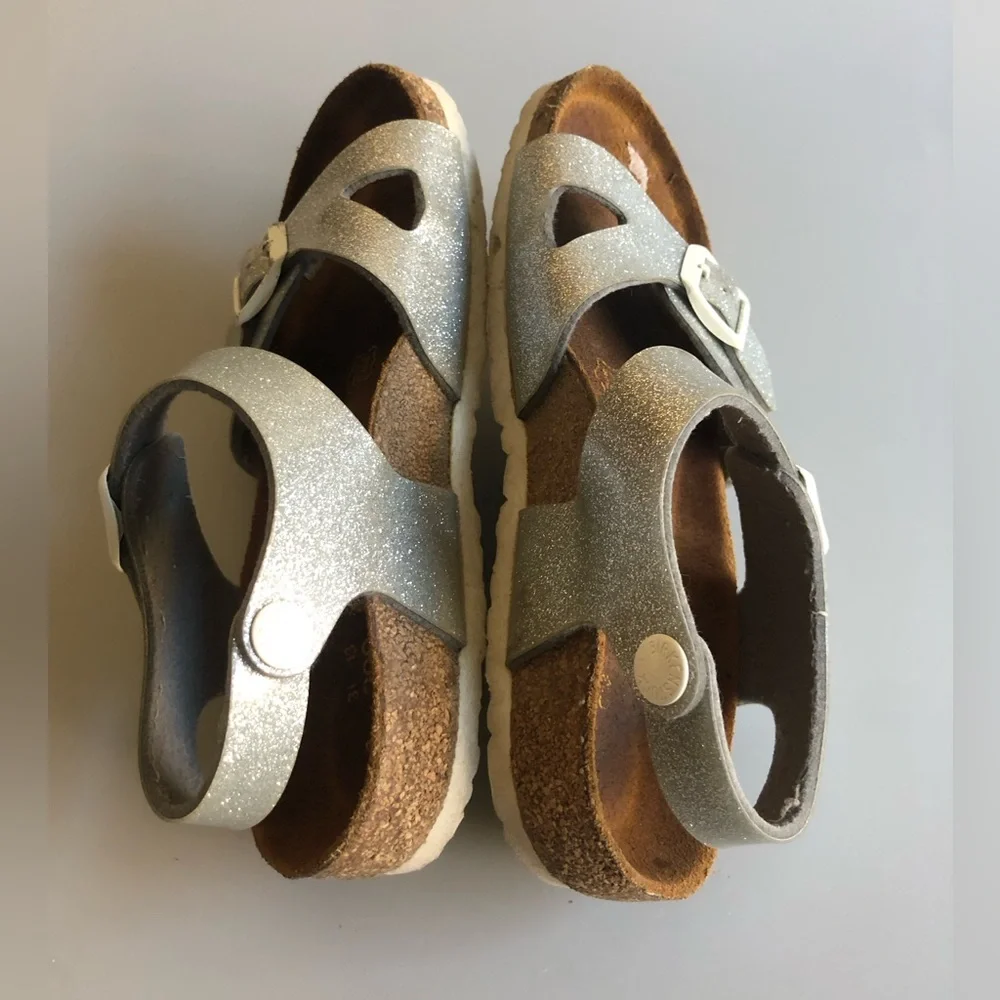 Birkenstock Birko Flor RIO - Magic Galaxy Silver BNIB Kids Size: EUR 31 = US C13